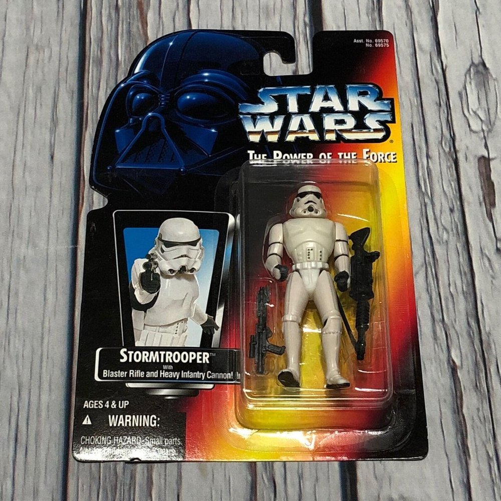 1995 Kenner Star Wars Power of the Force Stormtrooper Action Figure